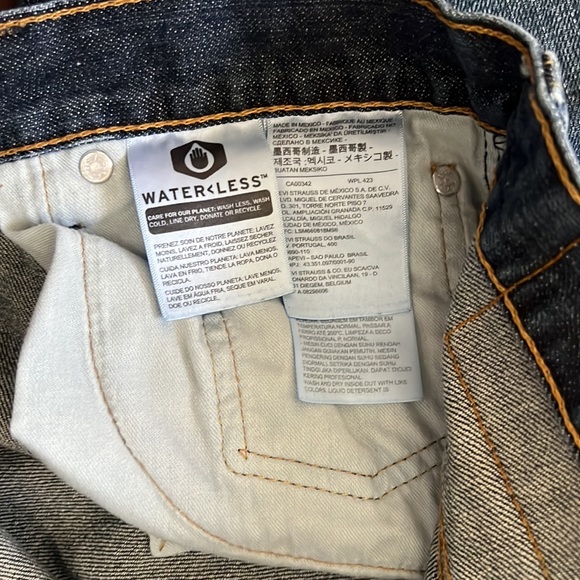 Mens 569 Levi’s jeans Loose Straight fit Blue Waist 38 Inseam 32 inches - Picture 14 of 15